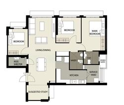 Blk 415A Waterfront I @ Northshore (Punggol), HDB 5 Rooms #558748661